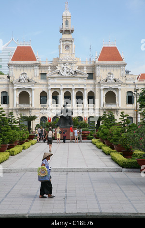 Hi Chi Minh City Hall à Saigon. Banque D'Images