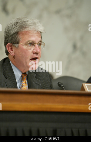 Le sénateur Tom Coburn lors d'une audience du sous-comité des enquêtes sur "Les banques et les paradis fiscaux Impôt - nous l'obtention de la Banque D'Images