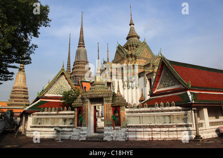 Wat Po à Bangkok, Thaïlande (Wat Pho Giants) Banque D'Images