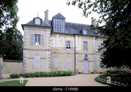 France, Indre, Nohant, Georges Sand's Castle Banque D'Images