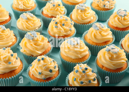 Petits gâteaux de douche de bébé Banque D'Images