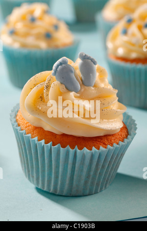 Petit gâteau de douche de bébé Banque D'Images