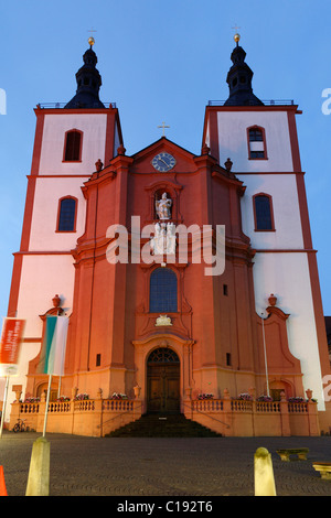L'église paroissiale de Fulda, Rhoen, Hesse, Germany, Europe Banque D'Images