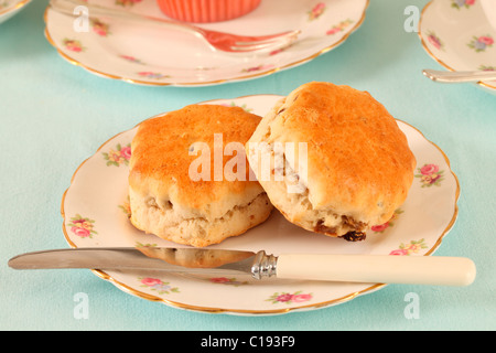 SCONES DE FRUITS Banque D'Images