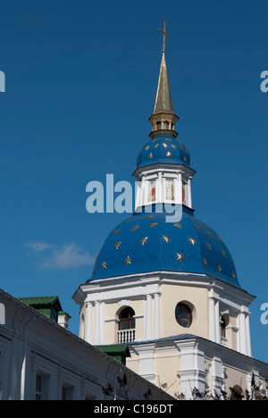 En clocher Vydubytsky monastère (XVIIIE-xixe siècles), Kiev, Ukraine Banque D'Images