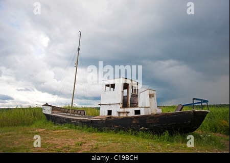 Épave de Vergi bay, parc national de Lahemaa, l'Estonie, pays Baltes, Europe Banque D'Images