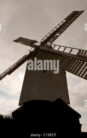 Jack et Jill moulin,clayton, East Sussex, Angleterre, Royaume-Uni, Europe Banque D'Images