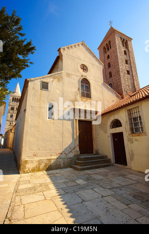 La chapelle du couvent bénédictin de St Andrew, Rab ville, l''île de Rab, Croatie. Banque D'Images