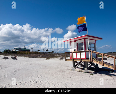 Jetty Park à Cap Canaveral, sur la côte de l'Atlantique du centre-est de la Floride dans le Comté de Brevard par Kennedy Space Center Banque D'Images