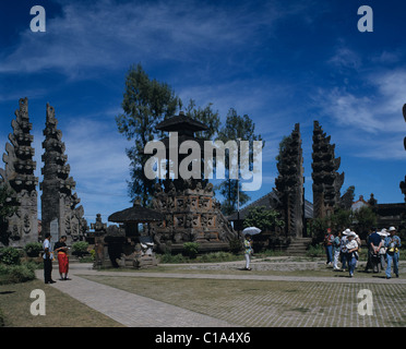 Bali, Bangli, Pura Kehen Temple, Indonésie Banque D'Images