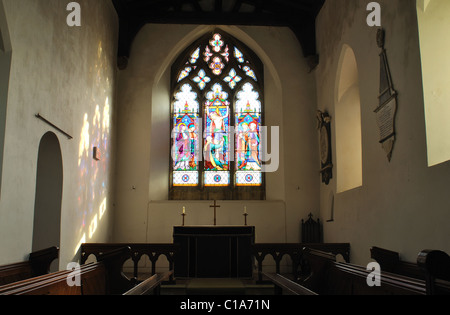 Église Saint Jean-Baptiste, Upper Boddington, Northamptonshire, England, UK Banque D'Images