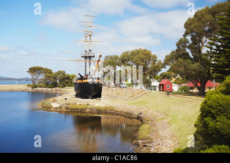 Réplique grandeur nature de la brig Amity, Albany, Australie occidentale, Australie Banque D'Images