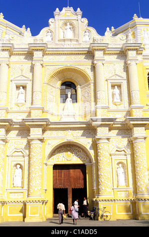 Guatemala, Cordillère centrale, Sacatepequez Department, Antigua, classée au Patrimoine Mondial de l'UNESCO Banque D'Images