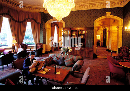 République d'Irlande, Dublin County, Shelbourne hotel, le grand salon de style géorgien Banque D'Images