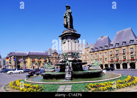 France, Ardennes, Charleville-mézières, Place Ducale Banque D'Images