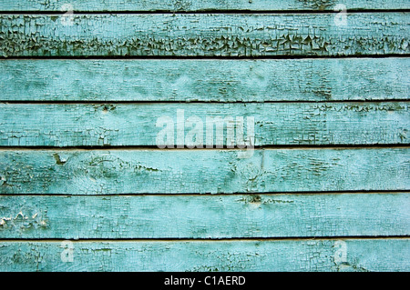 Vieux bois peint - texture, l'arrière-plan Banque D'Images