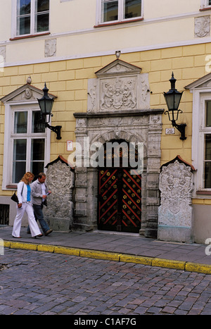 Estonie (pays baltes) Région Harju Tallinn, capitale européenne de la Culture 2011 Maison de la confrérie des Têtes Noires Banque D'Images