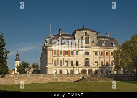 Château de Hochberg, Pszczyna Śląskie, Haute Silésie, Pologne Banque D'Images