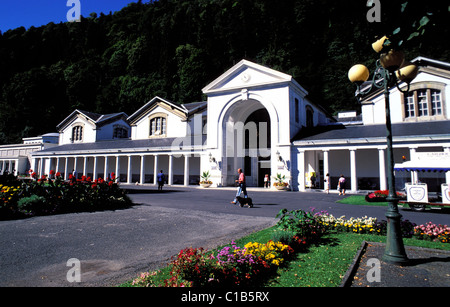 France, Haute Garonne, Bagneres de Luchon thermalisme Banque D'Images