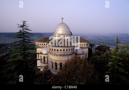 France, Lot et Garonne, Penne d'Agenais, village basilique Peyragude Banque D'Images