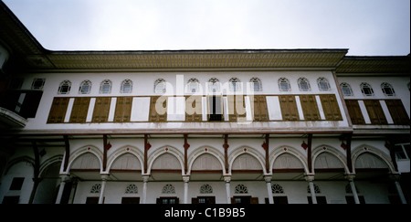 Cour des Favoris du Palais de Harem Topkapi à Sultanhamet à Istanbul en Turquie en Asie du Moyen-Orient. Histoire de l'Empire ottoman Voyage historique Banque D'Images