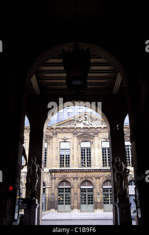 France, Paris, la Bibliothèque Nationale, site Richelieu Banque D'Images