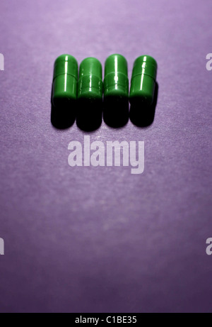 La méphédrone drogue également connu sous le nom de meow meow Banque D'Images