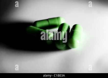 La méphédrone drogue également connu sous le nom de meow meow Banque D'Images