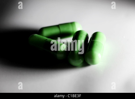 La méphédrone drogue également connu sous le nom de meow meow Banque D'Images