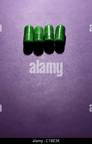 La méphédrone drogue également connu sous le nom de meow meow Banque D'Images