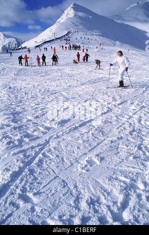 France, Hautes Pyrenees, station de ski dans le village de SAinT,la RY, région des Pyrénées Banque D'Images