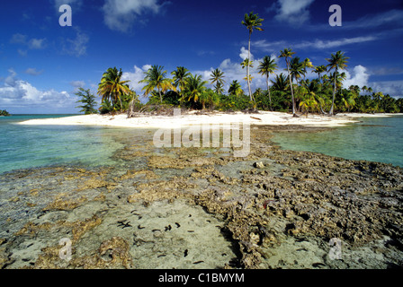 La France, la Polynésie française, l'île de Tetiaroa Banque D'Images