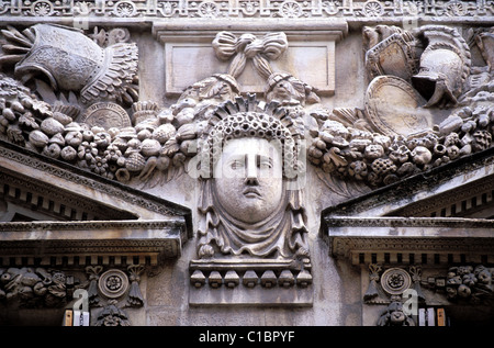France, Côte d'Or, Dijon, la maison Maillard (rue, rue des Forges) Banque D'Images