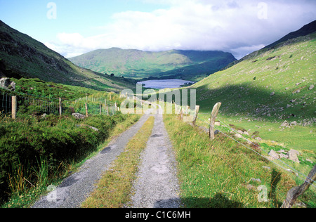République d'Irlande, le comté de Kerry, Iveragh, vers Kenmare Killarney Banque D'Images