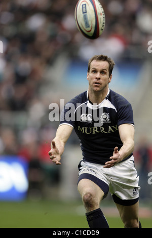 CHRIS PATTERSON ECOSSE EDIMBOURG ECOSSE EDIMBOURG RU RU & TWICKENHAM MIDDLESEX ANGLETERRE 13 Mars 2011 Banque D'Images