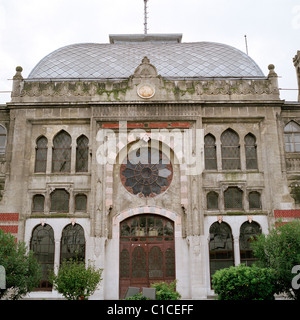 La gare de Sirkeci - le terminus de l'Orient Express à Sirkeci à Istanbul en Turquie. Banque D'Images