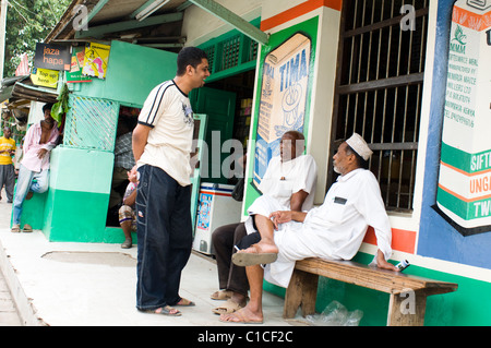 Scène de rue, Malindi, Kenya Banque D'Images