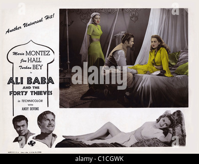 ALI BABA ET LES QUARANTE Voleurs (1944) ARTHUR LUBIN (DIR) MARIA MONTEZ ; JON HALL 004 COLLECTION MOVIESTORE LTD Banque D'Images