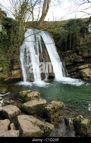 Près de Foss Janets Gordale Scar Malhamdale Yorkshire Dales UK Banque D'Images