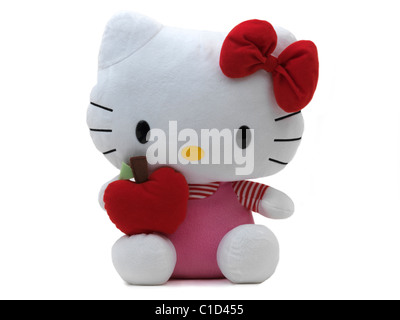 Peluche Hello Kitty Banque D'Images