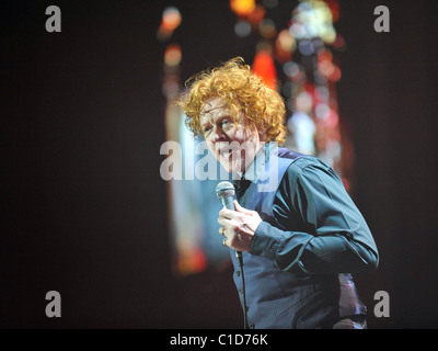 Mick Hucknall de Simply Red performing "Greatest Hits Tour 2009" concert au Heineken Music Hall, Amsterdam, Pays-Bas Banque D'Images