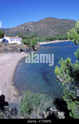 Espagne, Catalogne, Costa Brava, Cala Montjoi, à 7 km de Roses près de restaurant El Bulli Banque D'Images