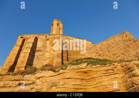 Église paroissiale de Santa María la Mayor, San Vicente de la Sonsierra Banque D'Images