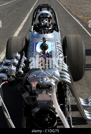 Voiture de course de Drag Banque D'Images