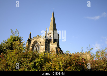 L'église All Saints de Bakewell - Peak District Banque D'Images