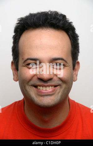 Portrait of a smiling man Banque D'Images