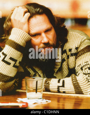 THE BIG LEBOWSKI 1998 Polygram Film avec Jeff Bridges Banque D'Images