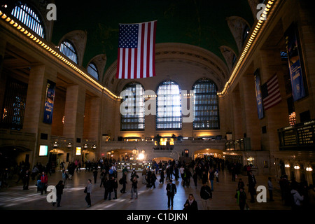 Grand Central Station New York Ville Manhattan USA Banque D'Images