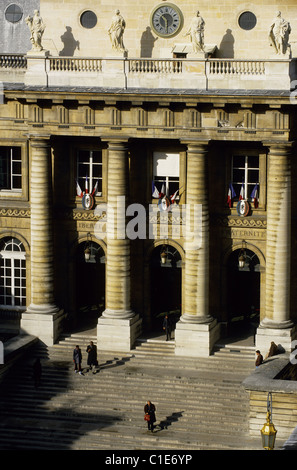 France, Paris, Ile de la Cité, Palais de Justice) Banque D'Images