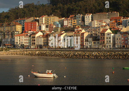 Port d''A Guarda. Pontevedra, Galice, Espagne Banque D'Images